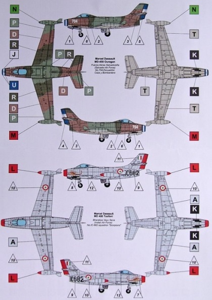 Dassault MD450 Ouragan (Toofani)