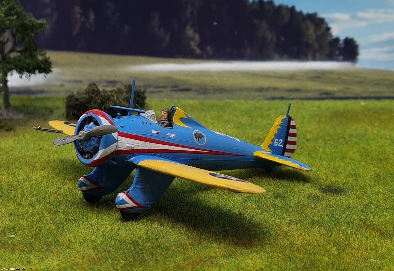 Boeing P26 Peashooter Kicking Mule 1934