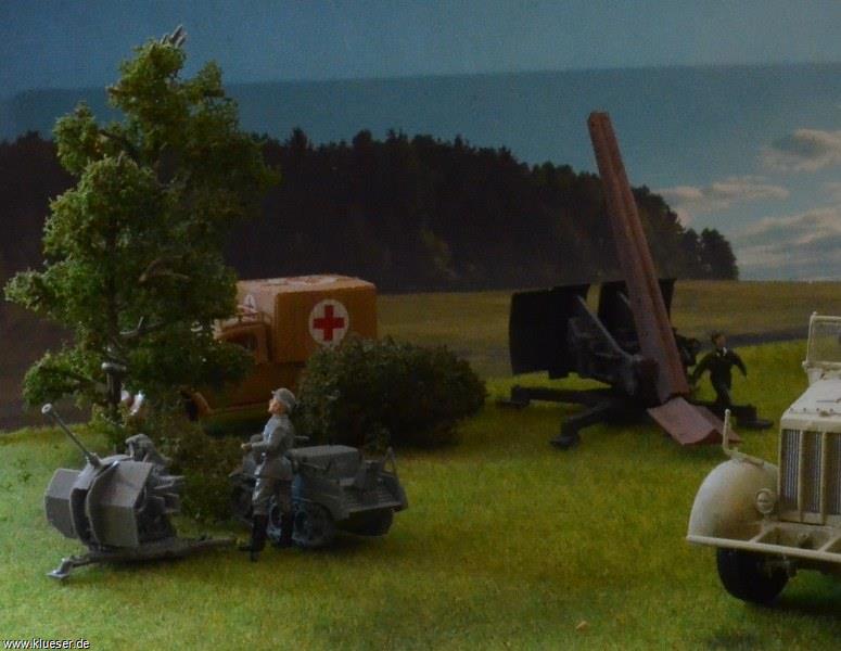 Flak 38 2cm, Rheinmetall-Borsig Rheintochter Fla-Rak, Sd.Kfz. 2 Kettenkrad, VW Typ 93 Sani