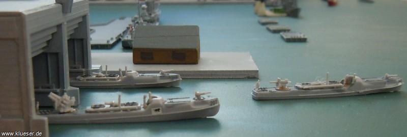 Bunker German Navy U-Boat/S-Boat, S-Boote S100-Klasse 1/700