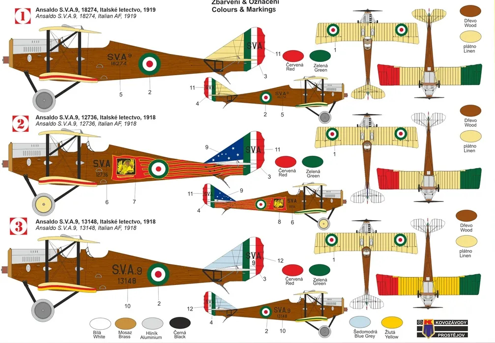 Ansaldo S.V.A.9 Italian Eagles