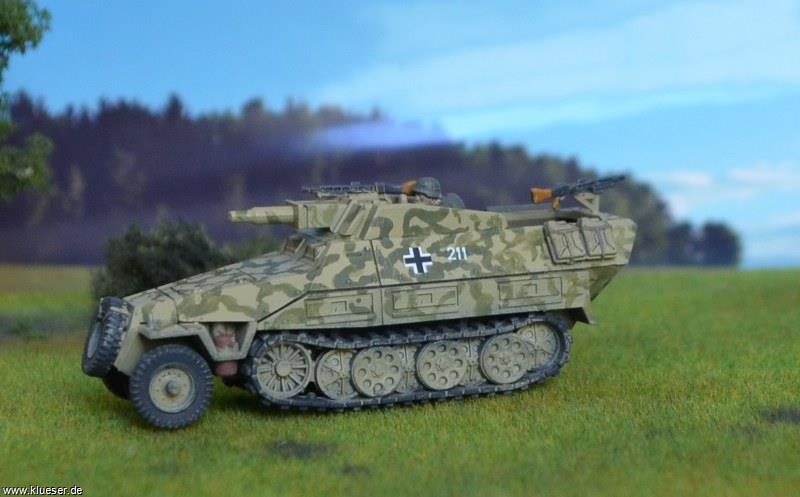 Sd.Kfz. 251/9 D mit Kanone 51, Mg42