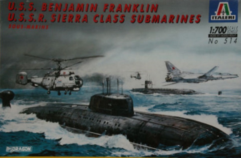 U-Boot-Set USS Benjamin Franklin, USSR Sierra