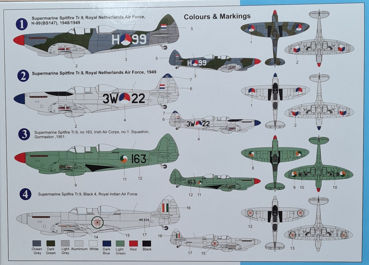 Supermarine Spitfire Tr.9 Military Services