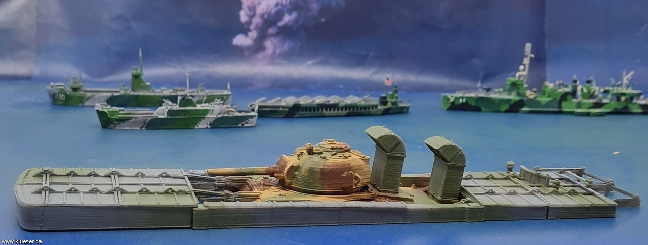 M4A2 Sherman DD T6 Flotation Device, Okinawa 1945