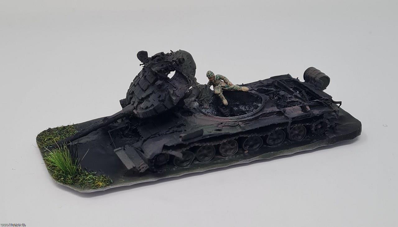 T-72B destroyed
