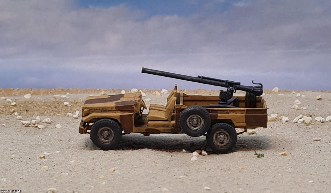 Toyota Pickup w/ Gun, Libyen 2011