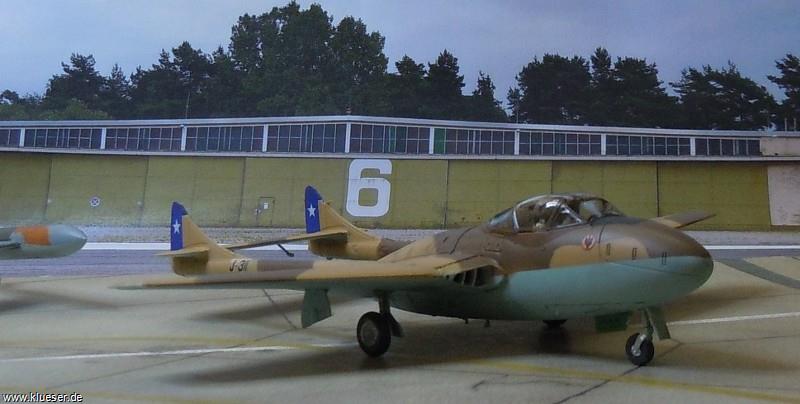 dH Sea Vampire T.22 Chile