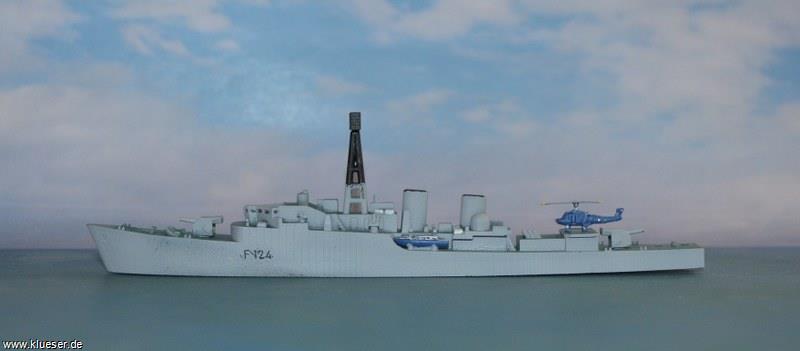 HMS Zulu F124, Westland Wasp 1/700