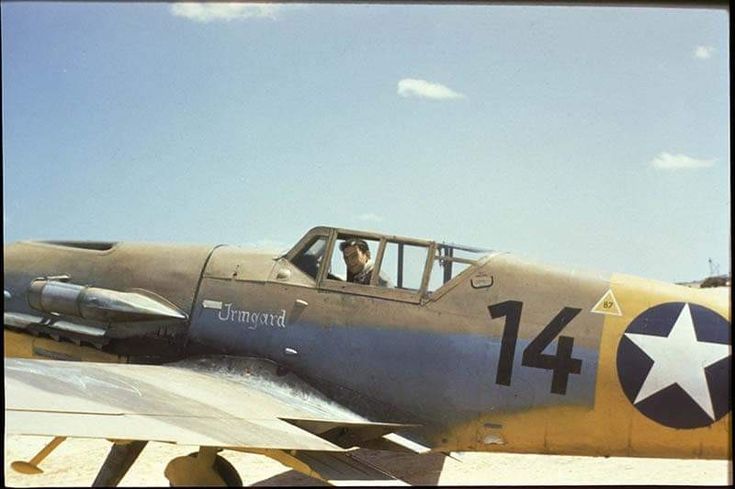 Bf109 Irmgard in US hands. Source: <a href="https://inchhighguy.wordpress.com/2020/06/03/captured-messerschmitt-bf-109g-2-trop-irmgard-of-the-79th-fighter-group/" target="_blank">https://inchhighguy.wordpress.com/2020/06/03/captured-messerschmitt-bf-109g-2-trop-irmgard-of-the-79th-fighter-group/</a> <br>