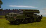 BM-27 Uragan 9P140 (mit 9M27)