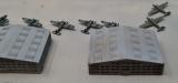 Hangar, Junkers He111H 1/700, Junkers Ju52/3m