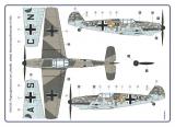 Messerschmitt Me 109 B-2 Mickey Mouse, Betty Boop / Limited Double Kit, Messerschmitt Me 109 B-2 Fluglehrerschule / Limited Double Kit