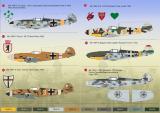 Messerschmitt Me109F-4 Decals Printscale