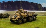 Sd.Kfz. 234/3 mit Schwebelafette